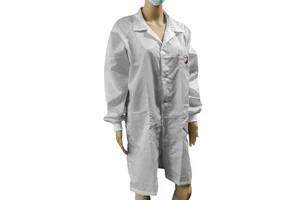 ALLESD Cleanroom Separate Anti Static Suit EPA Areas 5mm Stripe ESD Clothings