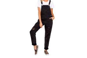 Cheap Girls Jeans Denim Overalls with Straps Suspenders Jumpsuit Jeans for Womens