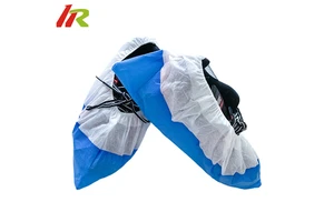 Disposable Medical Non Woven Shoe Cover Wholesale Pp Cpe Pe Non Slip Shoe Cover