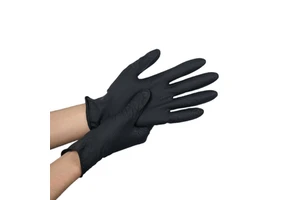 Single-use Cheap Manufacturer Disposable Black Gloves Nitrile Industrial Powder Free Disposable Nitrile Glove 100 Pcs Box