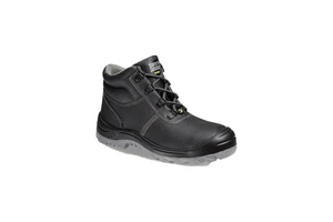 MID-Cut Safety Shoes Steel Toe Anti-Puncture Anti-Static Waterproof Cover for Working Purpose