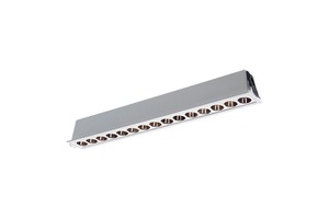 No Glare Aluminum Modern Residential Mall Office Shop Recessed Mounting 30Watt LED Grille Lamp