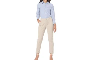 Plus Size Clothing Slim Cotton Made Trousers for Women's Top High Quality Women's Trousers