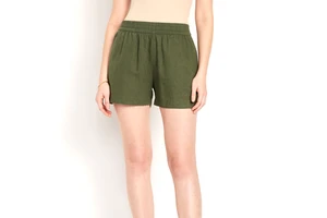Quick Dry Polyester Workout Elastic Waist With Pockets Women Running Shorts Yoga Short Pants Gym Wear Mesh 1 Piece Sportswear