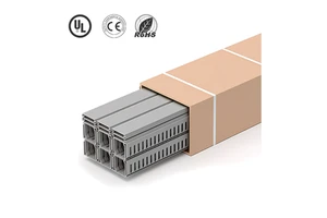 Slotted Trunking Wiring Ducts Cable Halogen Rail Cleaning Plastic Rail Cleaning Wire Ducts