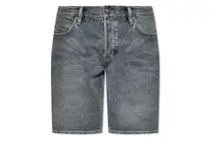 Low Price Men's Streetwear Knitted Casual Denim Shorts Loose Straight Leg Breathable Quick Dry Summer Style 100% Embroidered
