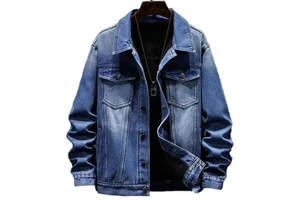Casual Wear Men's Jackets Premium Denim Man Jackets Everyday Jacket for Man With Soft Interior and Exterior