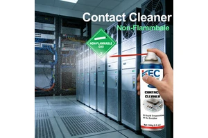 Professional KEC Non-Flammable Electrical Contact Cleaner-240g 40kV Dielectric Strength-Quick Dry No Residue-Safe for Sensitive