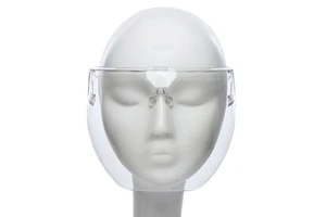 Eye Protection Safety Clear Anti-Fog Splash Proof PC Face Shield Removable Lens Glasses Frame Visor Mask EN 166 ANSI Z87.1