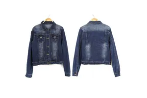 Women's Denim Jacket for Autumn Season
