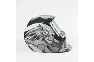 Custom Hard Headgear with True Color Digital Mask Face Shield PP Material Safety Helmet for Welding Facial Protection