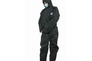 Protective Disposable SS Nonwoven Coverall Anti-static Waterproof Breathable Features CE Certified for Cleanroom Use Level D