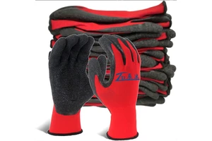 Free Sample Centralized Procurement Available High Quality Latex Coated Work Gloves Manufacture Safety Gloves Knitted