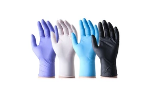 Nitrile Disposable Gloves Powder-Free and Latex-Free with Anti-Cut Anti-Slip Anti-Static Functions