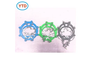 YTD Free Style Anti-Slip Silicone Rubber Outdoor Shoes Cover for Winter Safety Ice Climbing Crampons