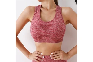 supportive sports bra high impact sports bra top fitness top High performance yoga top Stretchable gym sports bras