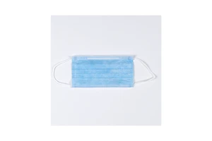 Disposable 3-Layer PVC Medical Face Masks With Ear Loops For Healthcare Professionals And Patients In Non-Invasive Procedures