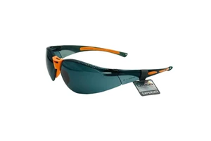Scratch Resistant Ansi Z87.1 CE EN166 AS/NZS 1337 Safety Glasses Eye Protection Clear Frame Wraparound Coverage Safety Glasses