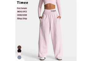 Loose Yoga Pants Stylish and Comfortable Casual Straight-leg Wide-leg Stretchy High-waisted Fitness and Sports Pants