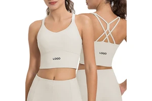 DSS115 Women High Quality Yoga Top With Removable Padding Women High Stretch Breathable Sports Bra Workout Active Wear