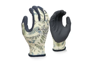XINGYU 13 Gauge Polyester Nitrile Coated Gloves Flexibility Ventilated Non-slip Design Manual Jobs Durable Safety Work Gloves