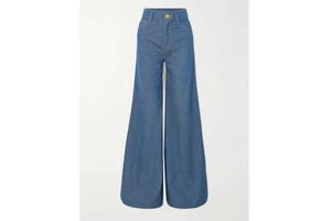 Mint Women's Jeans Clothing Jeans Wide Leg Custom High Waist Casual Custom Denim Skinny latest Ladies Jeans OEM Service