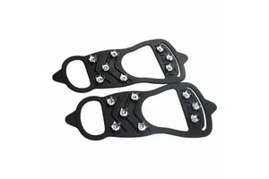 8-Stud Anti-slip Safety Shoe Covers Snow Shoe Spikes Grips Outdoor Ice Crampon