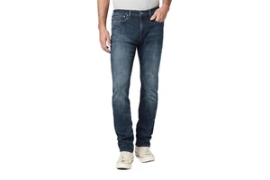 DiZNEW 2026 Premium Slim Fit Vintage Wash Jeans Mens Classic Streetwear Blue Denim Trousers Professional OEM Bulk Supply