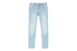 Customizable High Quality Cheap Women's High Waist Straight-leg Denim Jeans Full Length Regular Fit Washed Casual Export