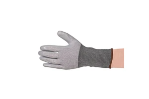 Custom Protective Industrial Cut Resistant Level 5 HPPE Knitted Nitrile Coated Safety Gloves