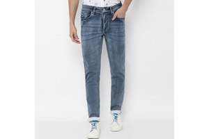 Breathable Lightweight Plus Size Casual Men's Canvas Jeans Slim Fit Cargo Pants Button Fly Closure Eco-Friendly Quick Dry