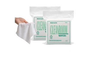Dust-free Wipes Cleanroom Wipes Lint Free Nonwoven Cloths ESD Safe Lint Free Microfiber Cleanroom Wipes