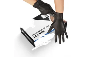 High Elastic Powder Free Disposable Protective Nitrile Gloves for Kitchen Food Waterproof Home Tattoo Special