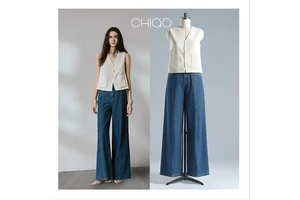 Women's New Fashionable Suit Jeans Vest Jacket Retro Sleeveless Women's Vest Chic Top Denim Pants Set