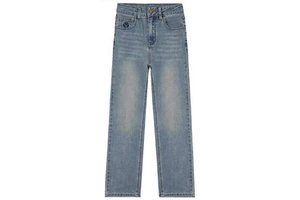 Women's Plus Size Mid Waist Wide Leg Flare Denim Pants Summer Dark Light Colored Wash Options Plain Style