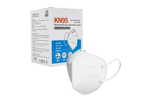 Factory Made Disposable 5PIY White 20PCS BOX Non-Woven 5-Layer KN95 Facemask