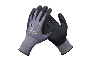 XINGYU EN388 15 Gauge Nylon Microthin Foam Nitrile Coated Gloves Work Gloves for Men Women Nitrile Foam Coated Safety Gloves