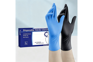 Wholesale SONICE Purple 4mil Powder Free Plain Fingertips Disposable Nitrile Gloves Non-Sterile Silicone-free 28cm Safety