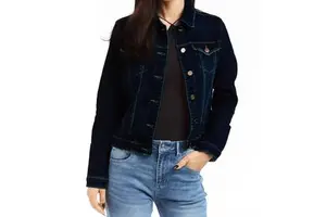 OEM Women's Denim Jackets Women Casual Jean Outwear Fall Jacket Denim Button up Coat Oversize Denim