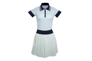 Moisture Wicking and High Elasticity 2-in-1 Jumpsuit Suitable for Women's Outdoor Sports Tennis Gymnastics