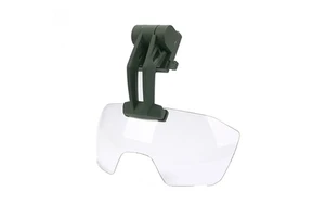 LOWEIXUN Tactical Helmet Eye Protection Goggles Windproof Anti-Fog Lens for FAST Helmet, Film Props & Tactical Training