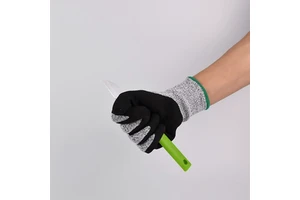 Hot Selling 13-Gauge Level 5 A3/C Grade Cut Resistant Gloves with Anti-Slip Nitrile Sandy Coating