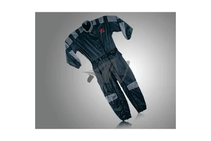 All-In-One Safety Coverall Suit Disposable Cleanroom Clothing with Hood Work Clothing