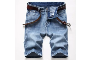 Men's Denim Jeans High Quality Summer Denim Shorts Male Men Jeans Short Pants