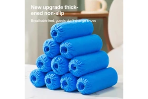 Disposable PP Non Woven Anti Skid Shoe Cover Anti Slip Boot Covers Safety Shoes Cover