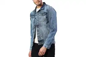 Denim Jeans Jackets High Quality Denim Jacket for Men Factory Wholesale Custom High Quality Denim Jacket For Men