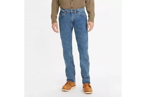 Regular Fit Hot New Denim Pants Classic Man Trousers Men Clothes Customized Colors Casual Male Elastic Waist