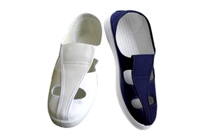 Customized Size Safety Autoclavable Cleanroom Shoe Cover Steel Toe for Men Esd Pvc Shoes