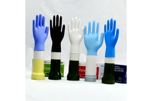 Disposable Nitrile Gloves Powder Free 100 Pcs Box Black Blue Heavy Duty Food Grade Free Sample Disposable Gloves Wholesale