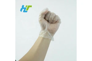 Industrial Grade 100% Pure PVC Disposable Vinyl Gloves Easy Handling with Powder Free for Civil Use Safety Gloves